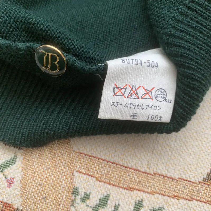 Burberry Burberry Green Wool Women's Knitted Vest Size M / US 6-8 / IT 42-44 - 5 Thumbnail
