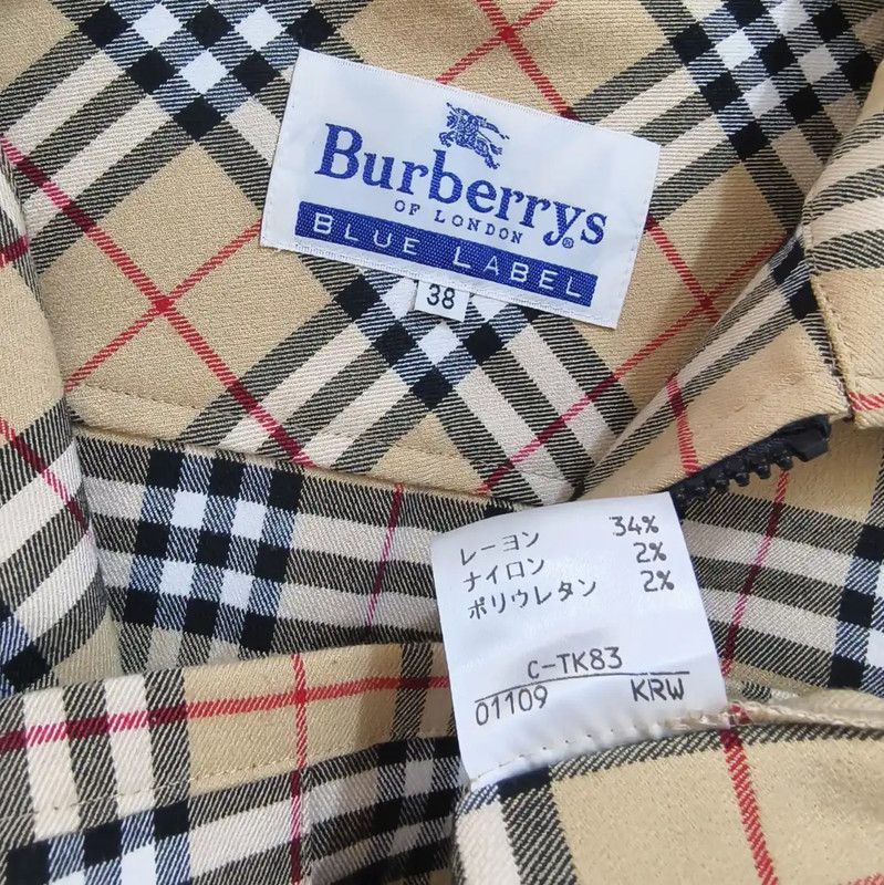 Burberry Burberry Spring Autumn Check Jacket for Women Size M / US 6-8 / IT 42-44 - 6 Thumbnail