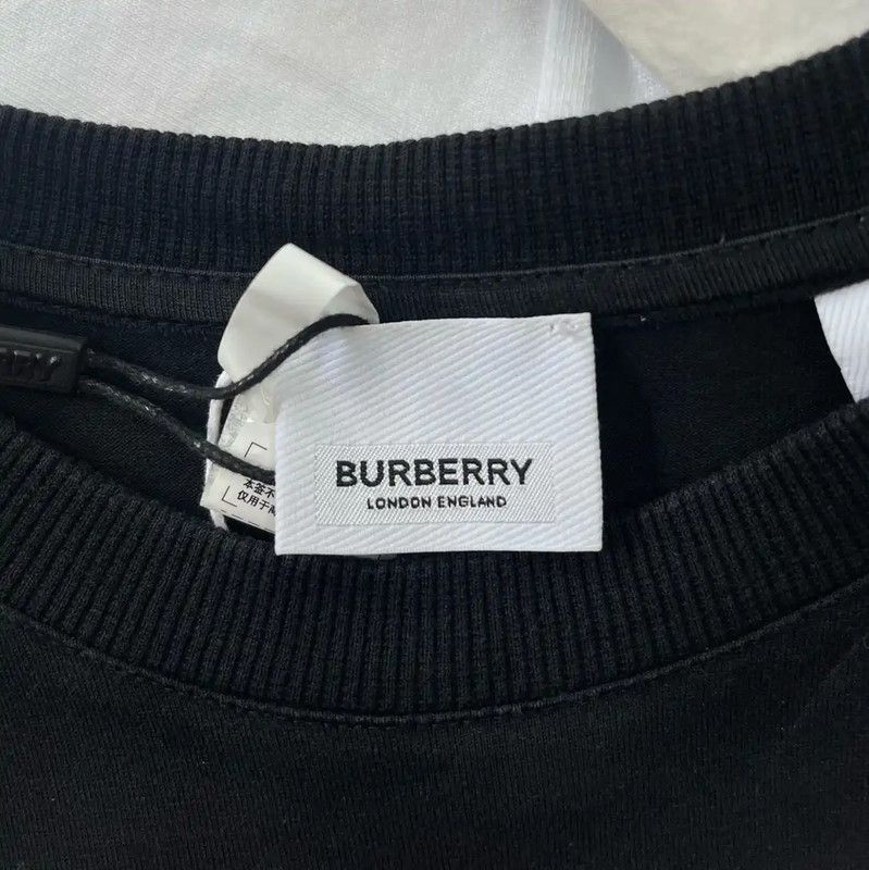 Burberry Burberry Women's Black T-Shirt XXS Size Size XXS / US 00 / IT 34 - 3 Thumbnail