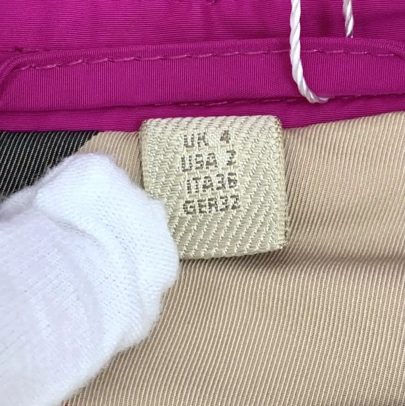 Burberry Burberry Pink Polyester Trench Coat, Size XS Size XS / US 0-2 / IT 36-38 - 6 Thumbnail