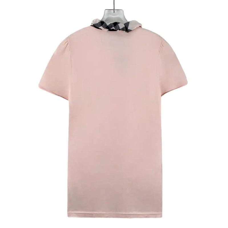 Burberry Burberry Pink Cotton Women's T-Shirt Size XS / US 0-2 / IT 36-38 - 2 Thumbnail