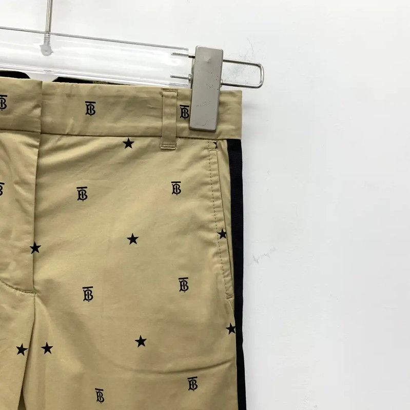 Burberry Burberry Brown Cotton Casual Pants Size 23" - 3 Thumbnail
