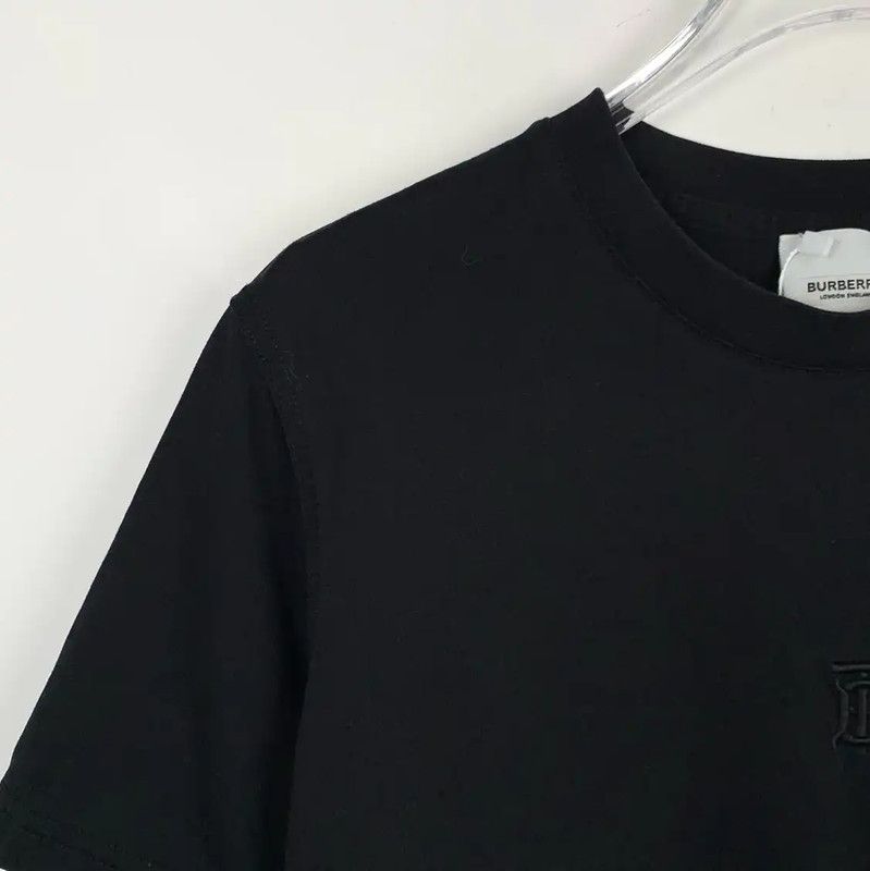 Burberry Burberry Black Cotton Women's T-Shirt Size S / US 4 / IT 40 - 3 Thumbnail