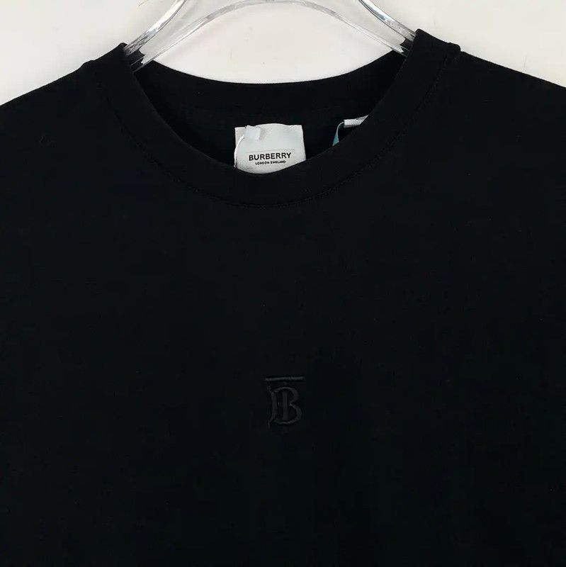 Burberry Burberry Black Cotton Women's T-Shirt Size S / US 4 / IT 40 - 4 Thumbnail