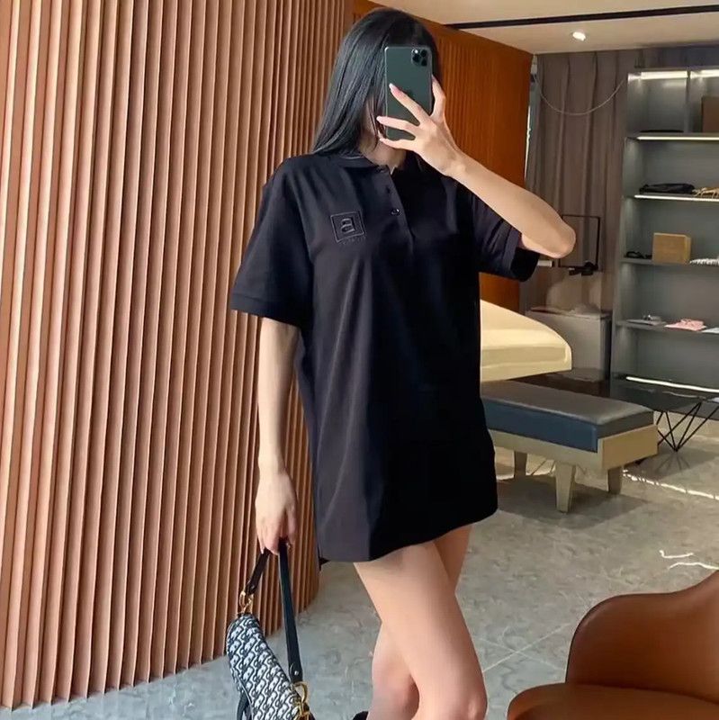 Burberry Burberry Black Cotton Women's T-Shirt Size M / US 6-8 / IT 42-44 - 9 Thumbnail