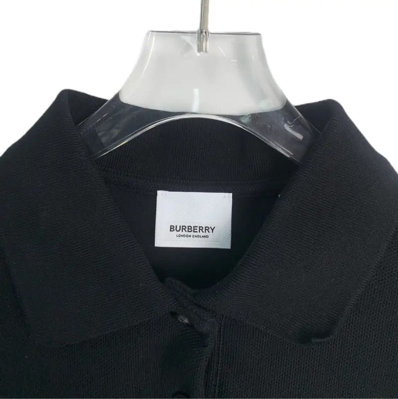 Burberry Burberry Black Cotton Women's T-Shirt Size M / US 6-8 / IT 42-44 - 3 Thumbnail