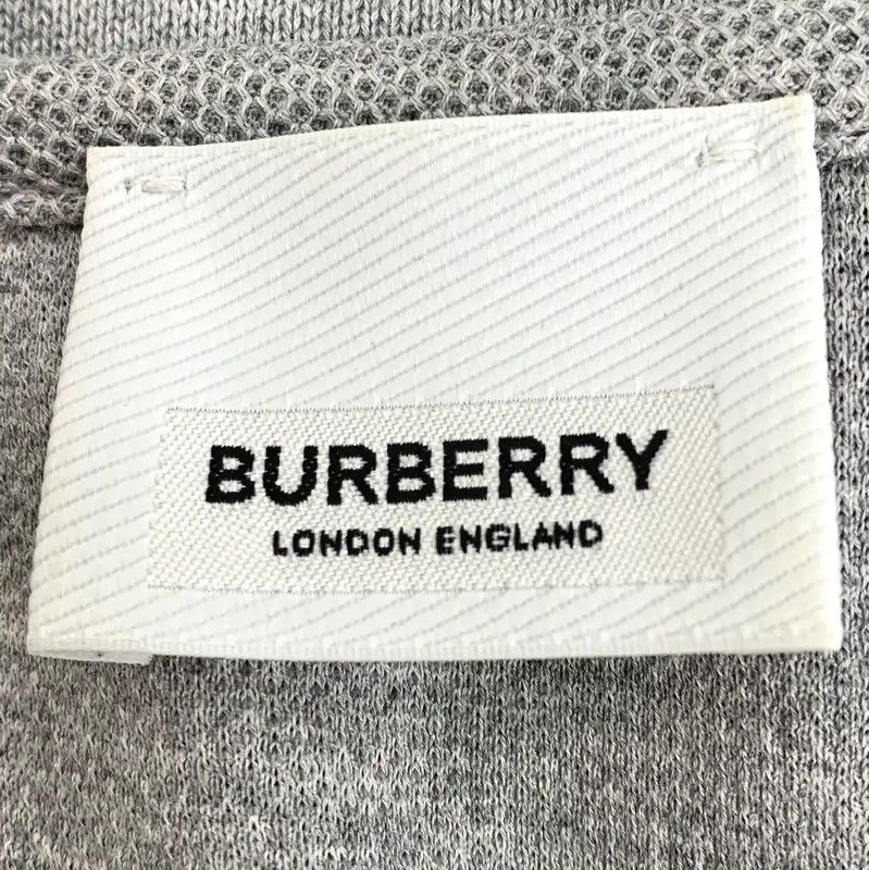 Burberry Burberry Gray Cotton Women's T-Shirt Size S Size S / US 4 / IT 40 - 7 Thumbnail