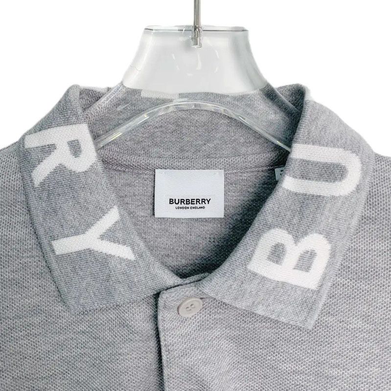 Burberry Burberry Gray Cotton Women's T-Shirt Size S Size S / US 4 / IT 40 - 3 Thumbnail