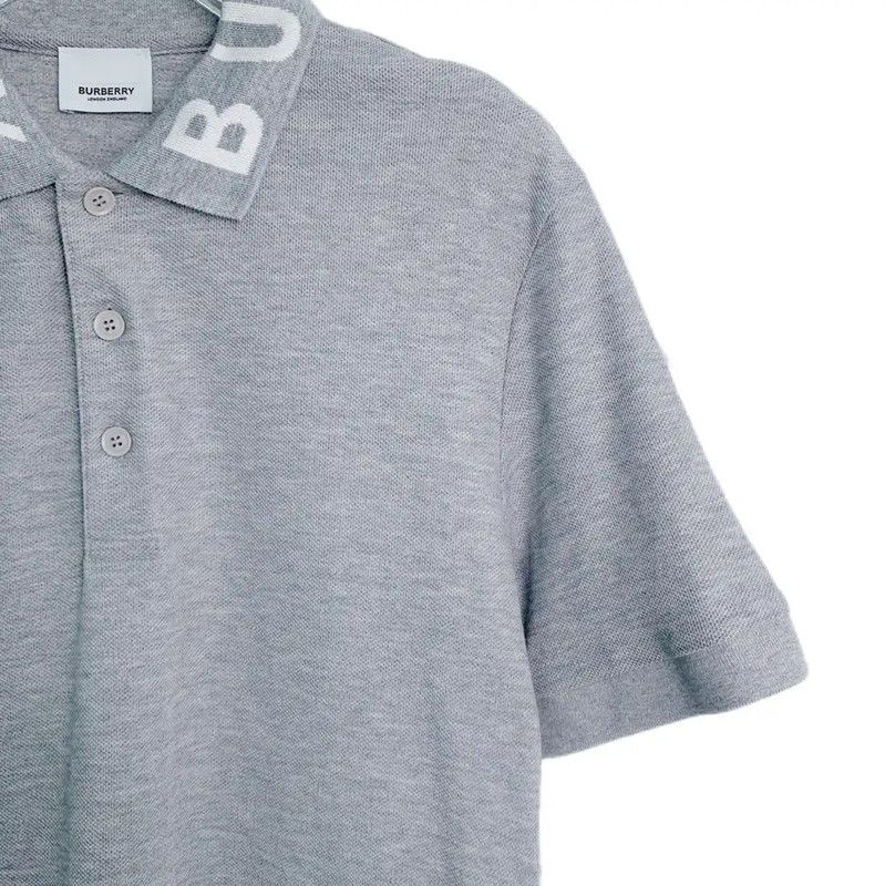 Burberry Burberry Gray Cotton Women's T-Shirt Size S Size S / US 4 / IT 40 - 4 Thumbnail