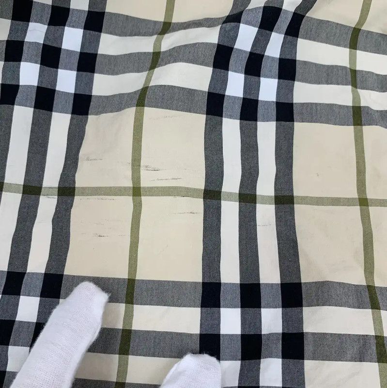 Burberry Burberry Khaki Cotton Women's Short Sleeve Shirt Size M / US 6-8 / IT 42-44 - 7 Thumbnail