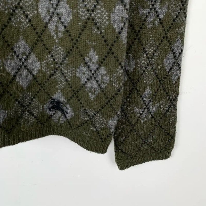 Burberry Burberry Green Wool Knit Sweater Size M / US 6-8 / IT 42-44 - 4 Thumbnail