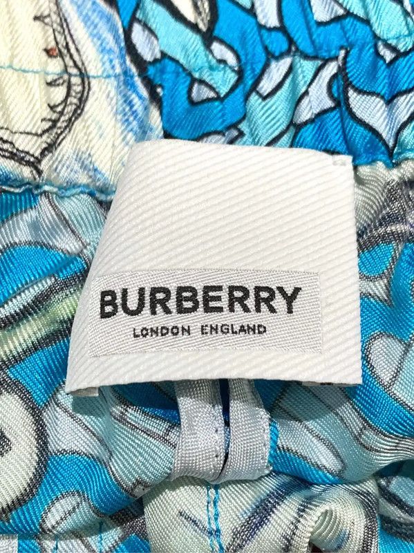 Burberry Burberry Blue Cotton Women's Skirt Size 23" - 5 Thumbnail