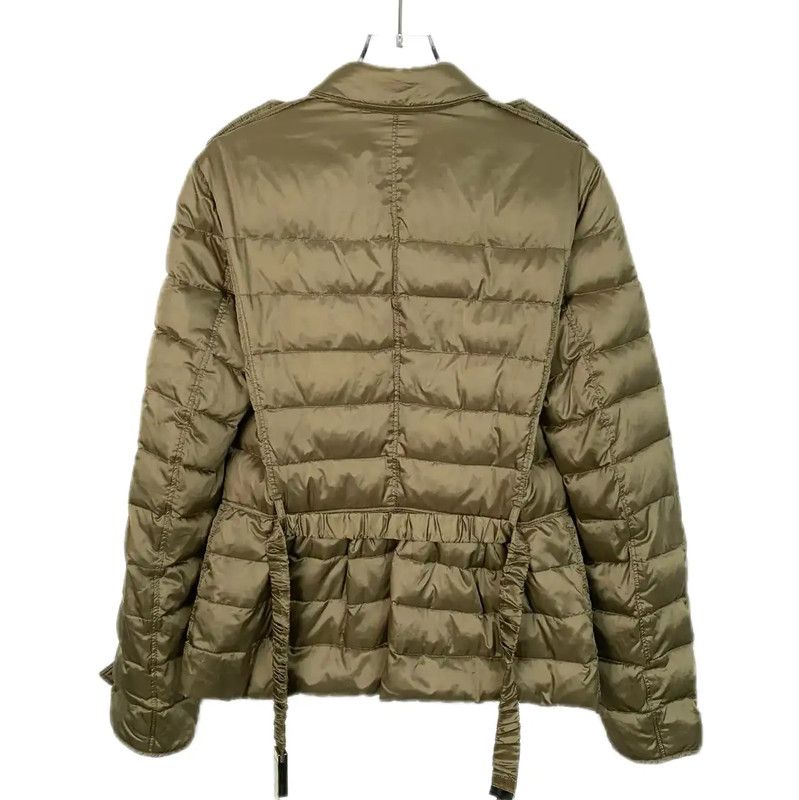 Burberry Burberry Brown Nylon Women's Puffer Jacket Size S / US 4 / IT 40 - 2 Thumbnail