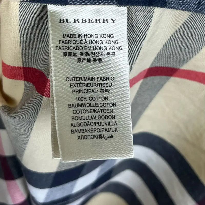 Burberry Burberry Yellow Cotton Women's Shirt Size XL / US 12-14 / IT 48-50 - 5 Thumbnail