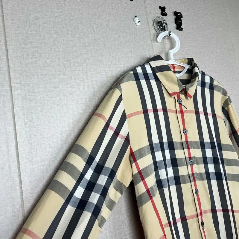 Burberry Burberry Yellow Cotton Women's Shirt Size XL / US 12-14 / IT 48-50 - 2 Thumbnail