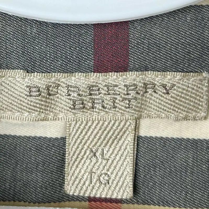 Burberry Burberry Yellow Cotton Women's Shirt Size XL / US 12-14 / IT 48-50 - 4 Thumbnail