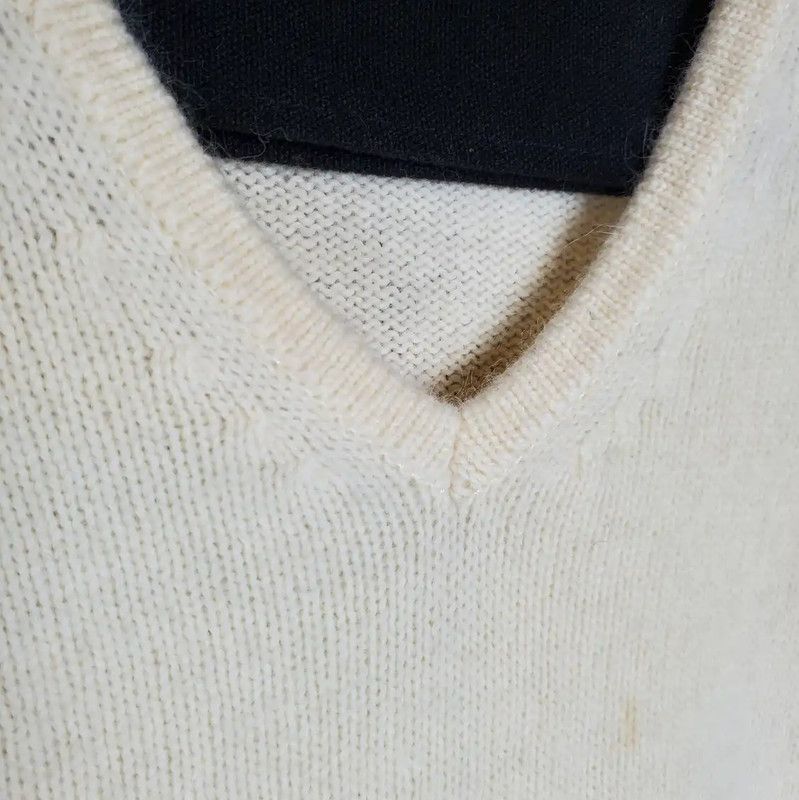 Burberry Burberry Beige Fringe Knit Sweater for Women Size S / US 4 / IT 40 - 10 Thumbnail