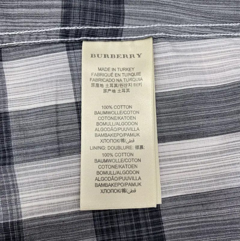 Burberry Burberry Gray Cotton Women's Shirt Size M / US 6-8 / IT 42-44 - 6 Thumbnail
