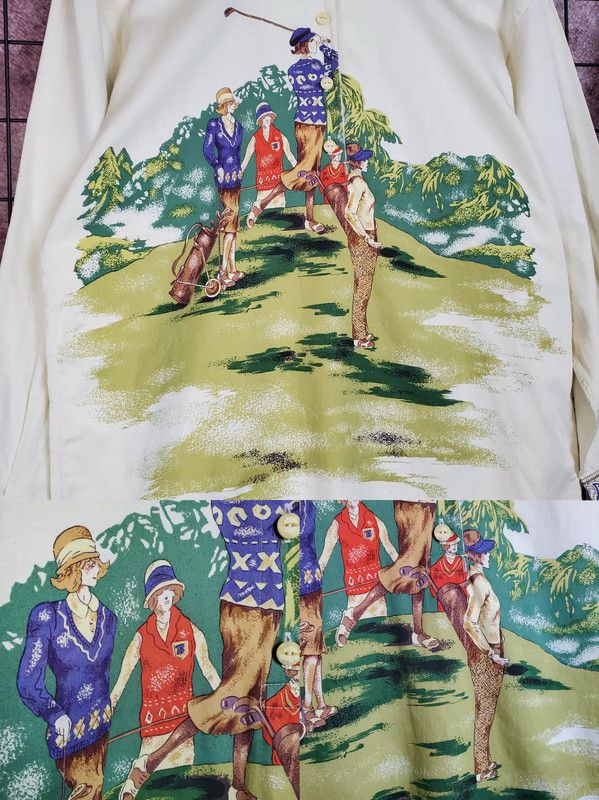 Burberry Burberry Beige Graphic Long-sleeve T-shirt for Women Size M / US 6-8 / IT 42-44 - 6 Thumbnail