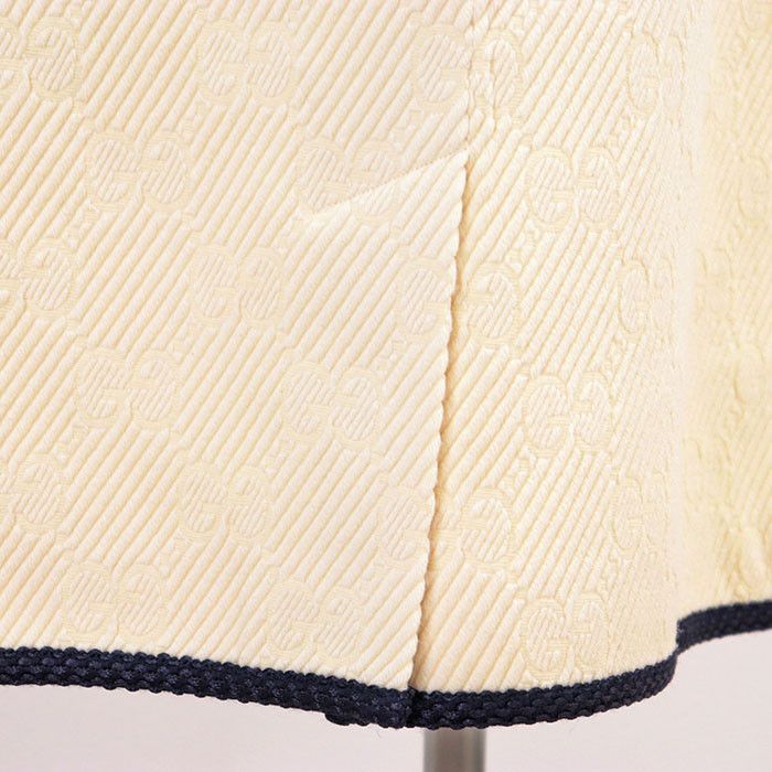 Gucci Gucci Gucci GG Logo Monogram Wool Silk Skirt Others Skirts 577898 DUTY FREE for USA Size ONE SIZE - 13 Thumbnail