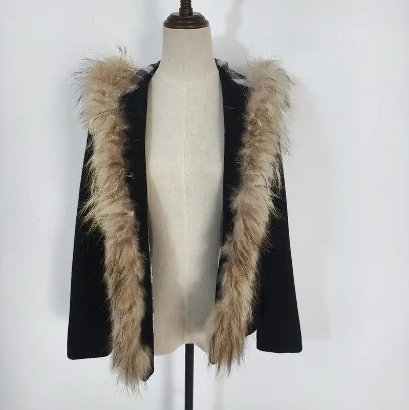 Burberry Burberry Black Wool Blend Winter Cardigan Size M / US 6-8 / IT 42-44 - 5 Thumbnail