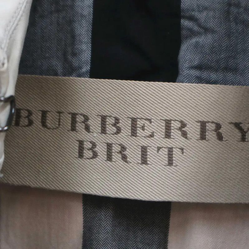 Burberry Burberry Women's Cotton Trench Coat in Ivory Size S / US 4 / IT 40 - 5 Thumbnail