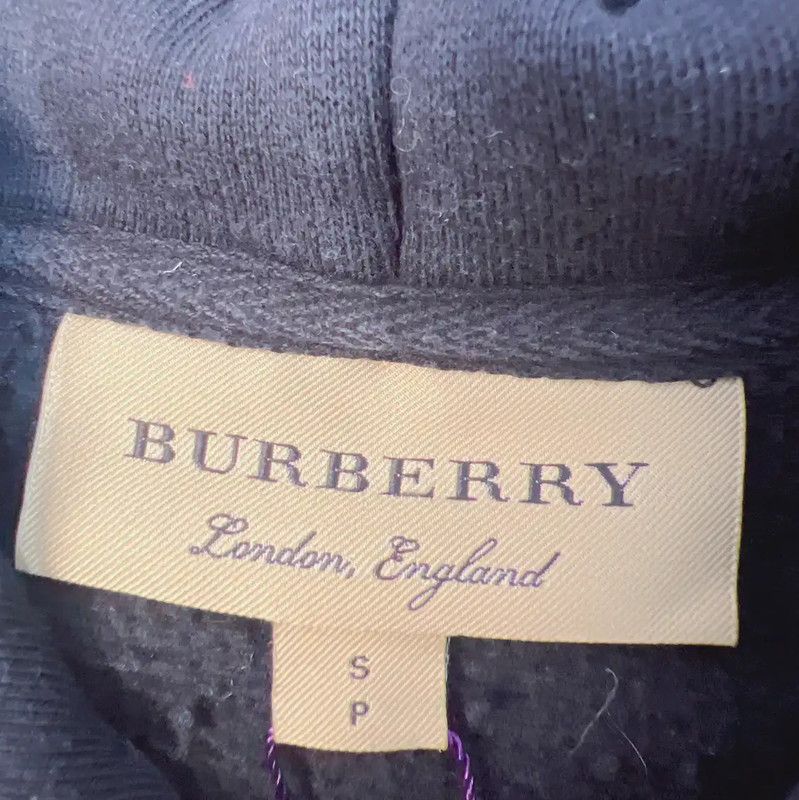 Burberry Burberry Black Cotton Women's Hoodie Size S / US 4 / IT 40 - 5 Thumbnail