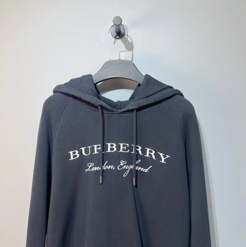 Burberry Burberry Black Cotton Women's Hoodie Size S / US 4 / IT 40 - 4 Thumbnail