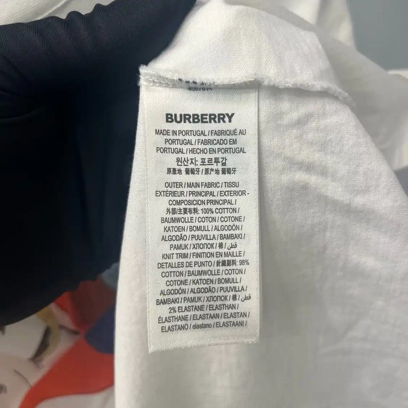 Burberry Burberry White Cotton Summer T-Shirt for Women Size XXS / US 00 / IT 34 - 4 Thumbnail