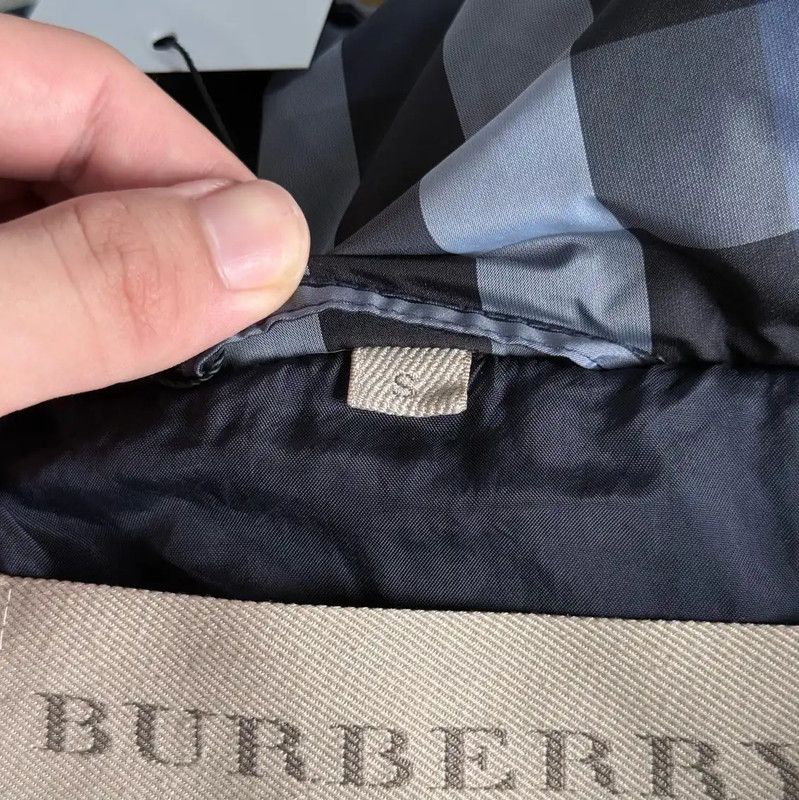 Burberry Burberry Women's Navy Cotton Down Jacket Size S / US 4 / IT 40 - 4 Thumbnail