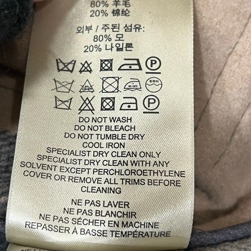Burberry Burberry Grey Cotton Long Winter Coat for Women Size XS / US 0-2 / IT 36-38 - 7 Thumbnail