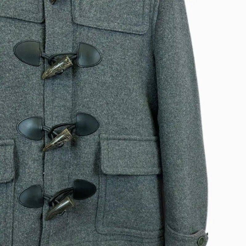 Burberry Burberry Grey Cotton Long Winter Coat for Women Size XS / US 0-2 / IT 36-38 - 4 Thumbnail