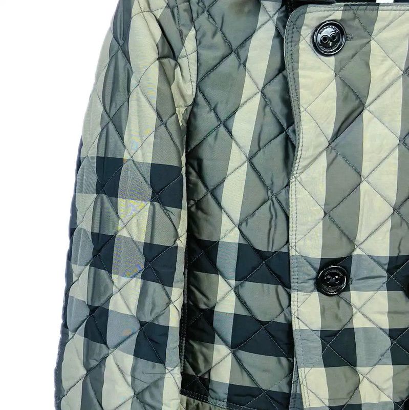 Burberry Burberry Green Checkered Cotton Jacket Size S / US 4 / IT 40 - 4 Thumbnail