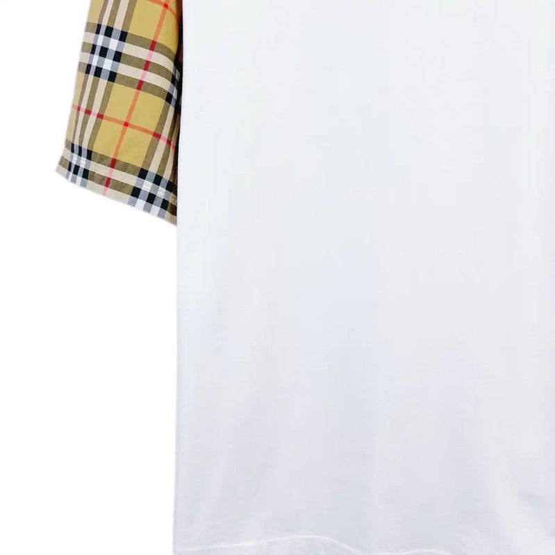 Burberry Burberry White Cotton Short Sleeve T-Shirt Size XS / US 0-2 / IT 36-38 - 4 Thumbnail