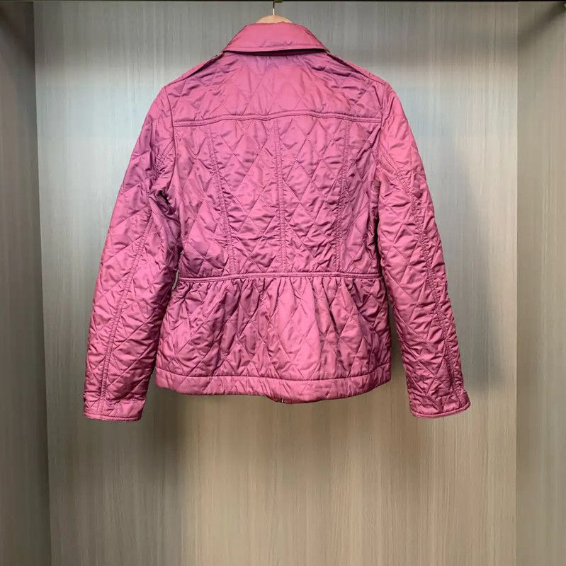 Burberry Burberry Quilted Jacket in Deep Red Size M / US 6-8 / IT 42-44 - 2 Thumbnail