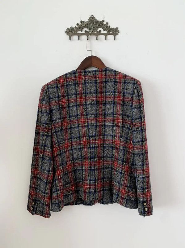 Burberry Burberry Gray Wool Women's Dress Size M Size M / US 6-8 / IT 42-44 - 6 Thumbnail