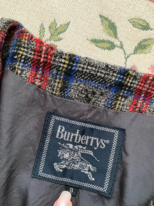 Burberry Burberry Gray Wool Women's Dress Size M Size M / US 6-8 / IT 42-44 - 7 Thumbnail