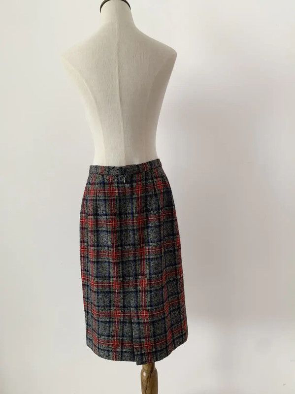 Burberry Burberry Gray Wool Women's Dress Size M Size M / US 6-8 / IT 42-44 - 9 Thumbnail