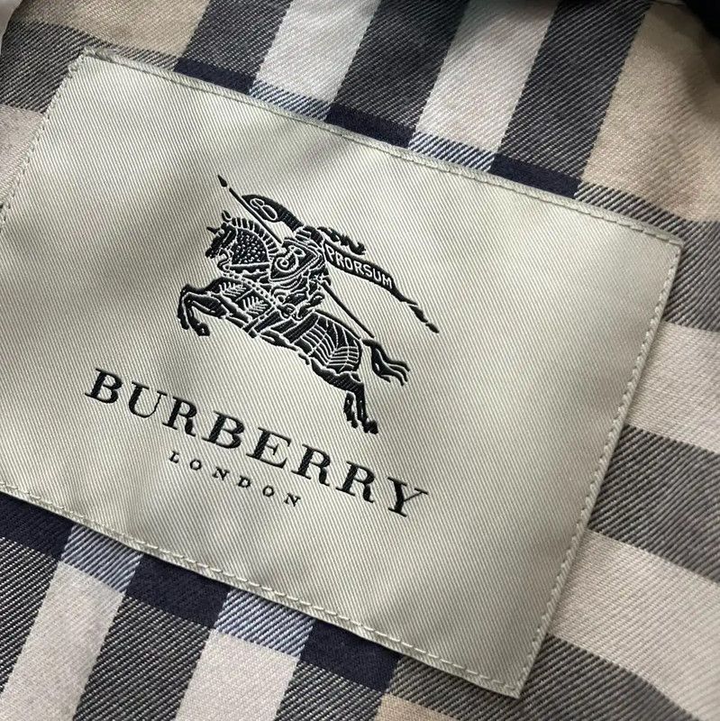 Burberry Burberry Spring Beige Cotton Women's Jacket Size S / US 4 / IT 40 - 4 Thumbnail