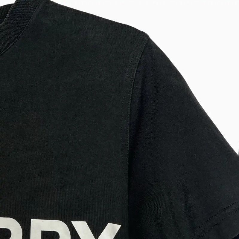 Burberry Burberry Black Cotton Short Sleeve T-Shirt Size XS / US 0-2 / IT 36-38 - 3 Thumbnail