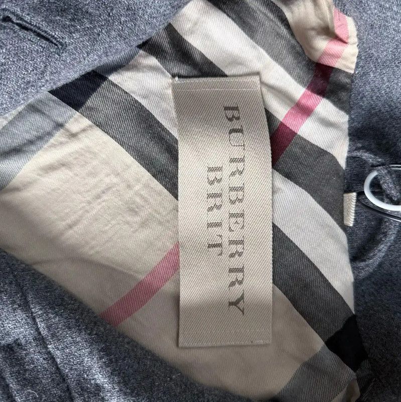Burberry Burberry Grey Cotton Women's Coat Size ONE SIZE - 3 Thumbnail