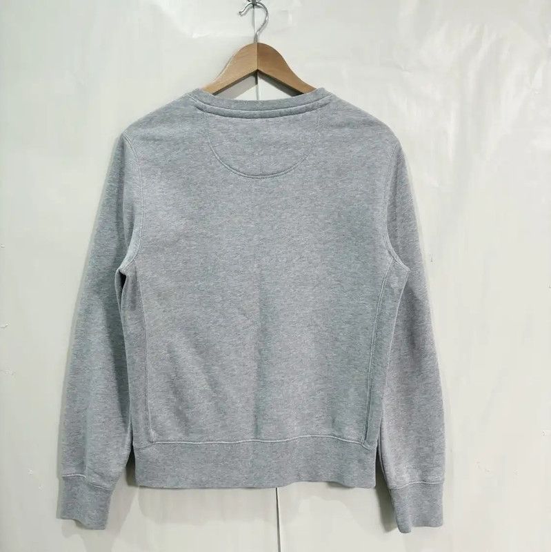 Burberry Burberry Grey Cotton Embroidered Short-Sleeve Sweatshirt Size S / US 4 / IT 40 - 2 Thumbnail
