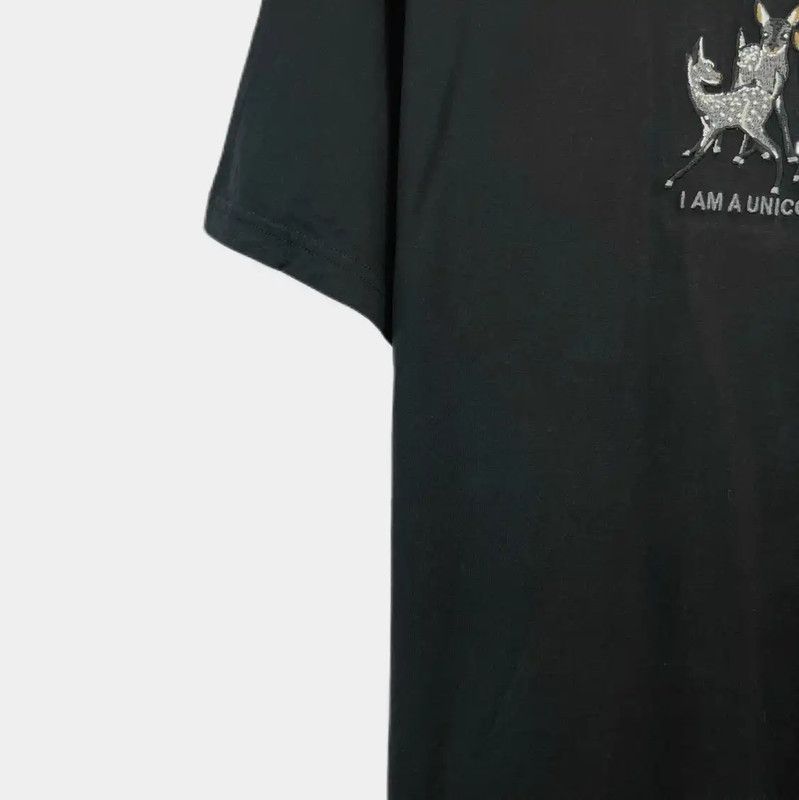 Burberry Burberry Black Cotton Short Sleeve T-Shirt Size S / US 4 / IT 40 - 4 Thumbnail