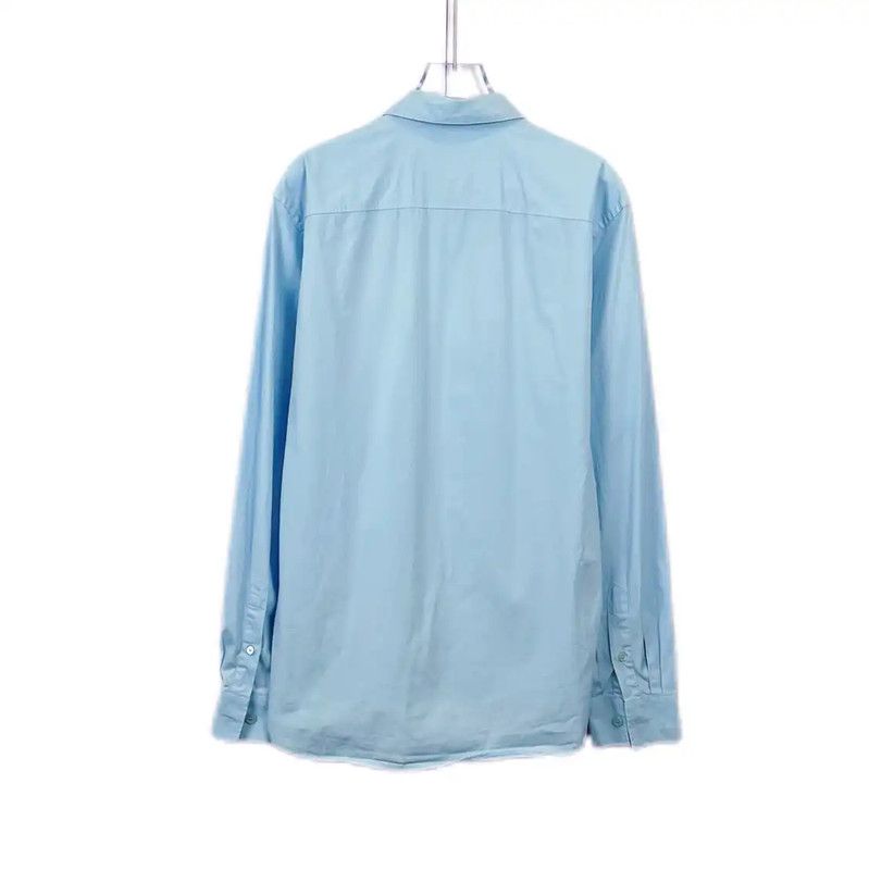 Burberry Burberry Women's M Blue Long Sleeve Shirt Size M / US 6-8 / IT 42-44 - 2 Thumbnail