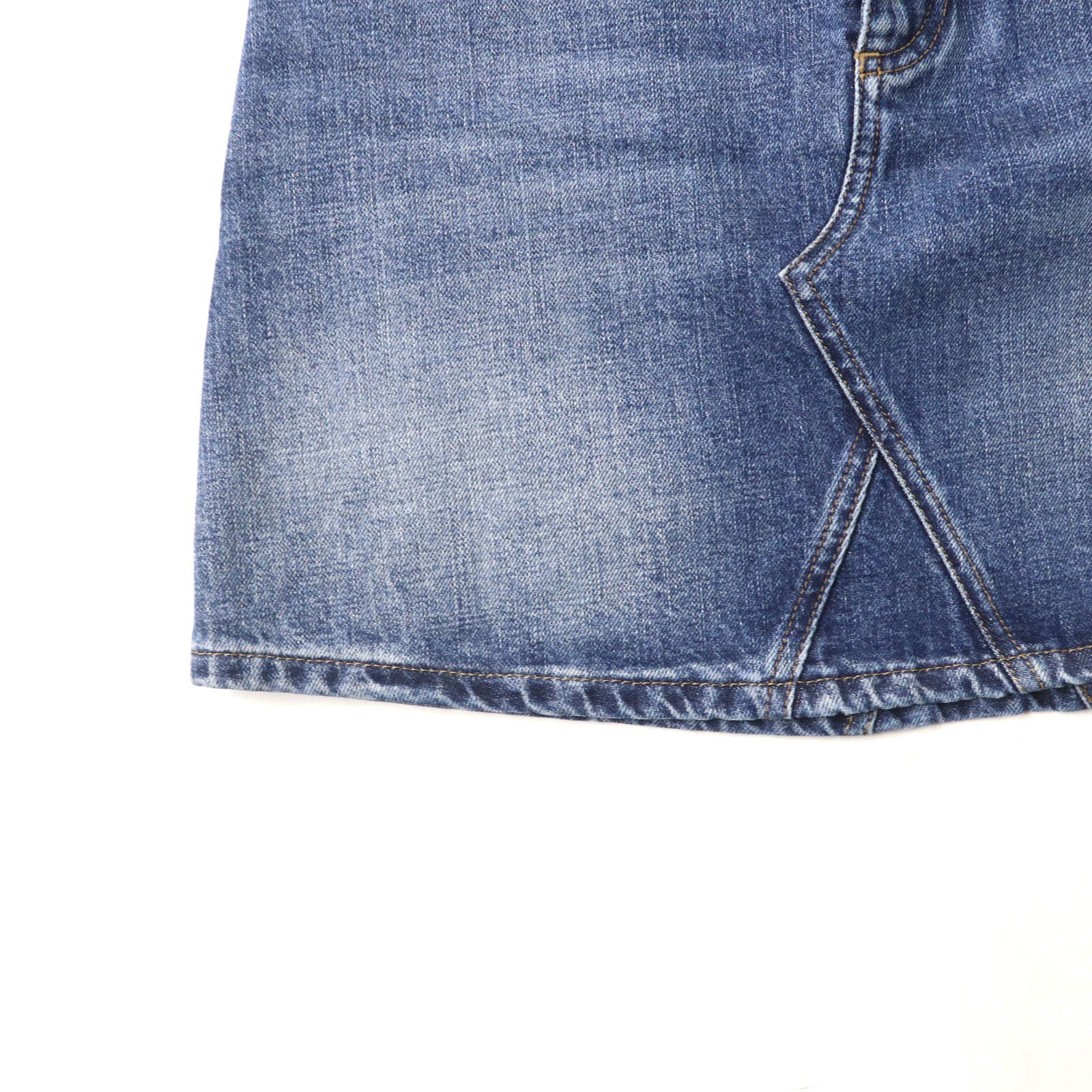 Dior Dior Christian Dior 422J21A3830 Cotton Denim Mini Skirt Cotton Skirts 422J21A3830 DUTY FREE for USA Size ONE SIZE - 5 Thumbnail