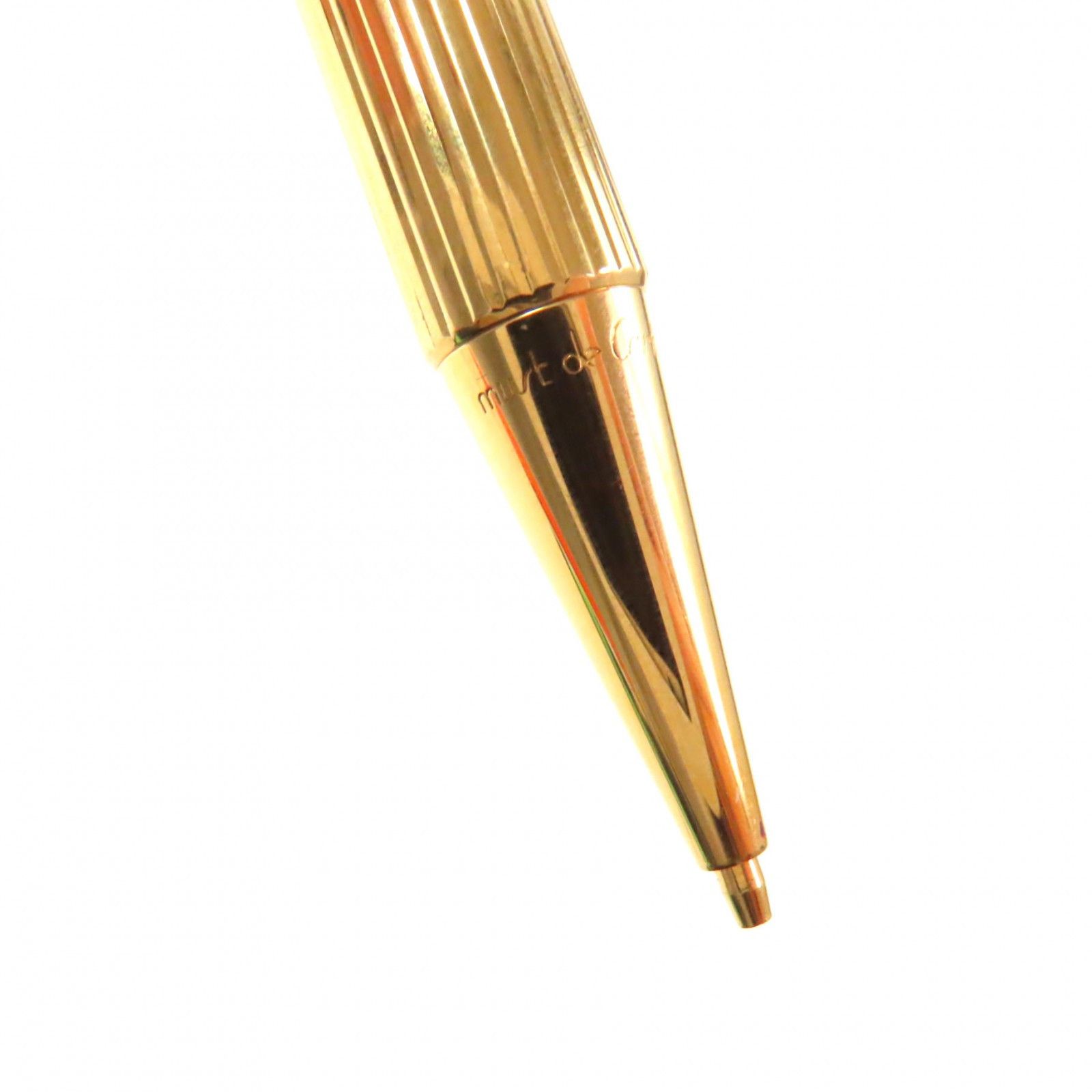 Cartier Cartier Cartier Must de Cartier Mechanical Pencil Metal Pen DUTY FREE for USA Size ONE SIZE - 6 Thumbnail