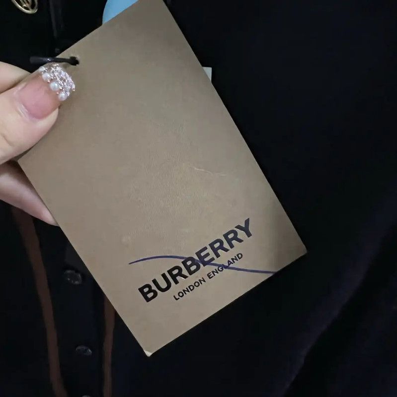 Burberry Burberry Women's Black Wool Cardigan Size XXS / US 00 / IT 34 - 5 Thumbnail