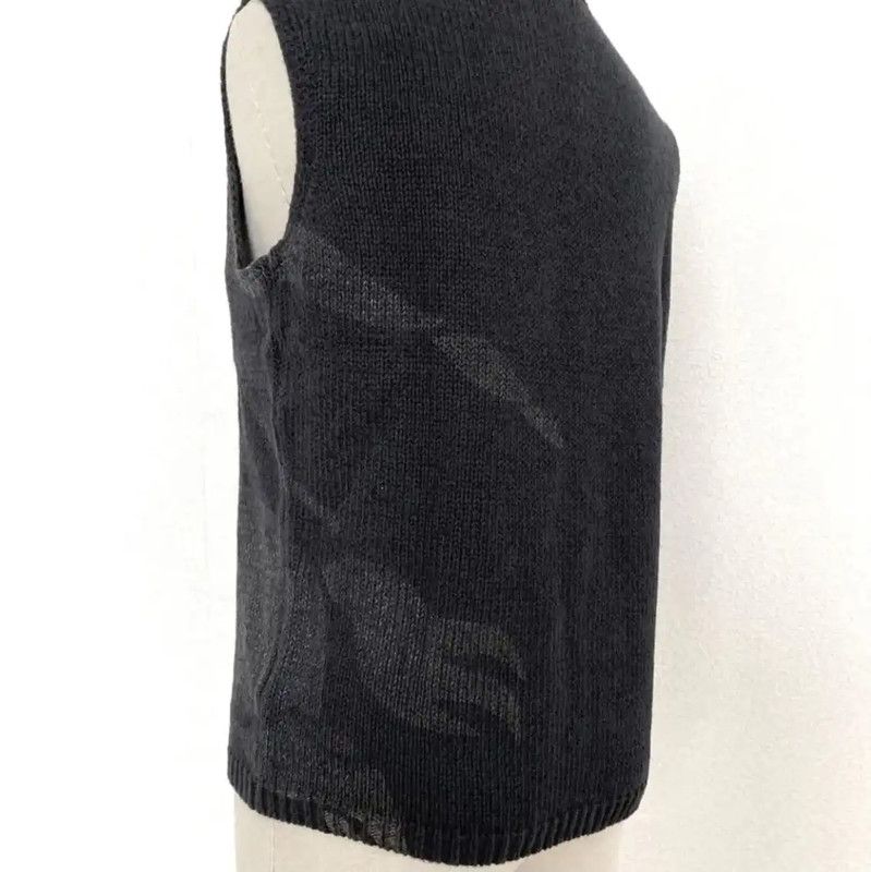Burberry Burberry Black Cotton Blend Women's Knit Sweater Size M / US 6-8 / IT 42-44 - 6 Thumbnail