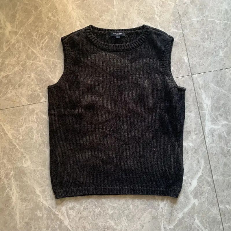Burberry Burberry Black Cotton Blend Women's Knit Sweater Size M / US 6-8 / IT 42-44 - 2 Thumbnail
