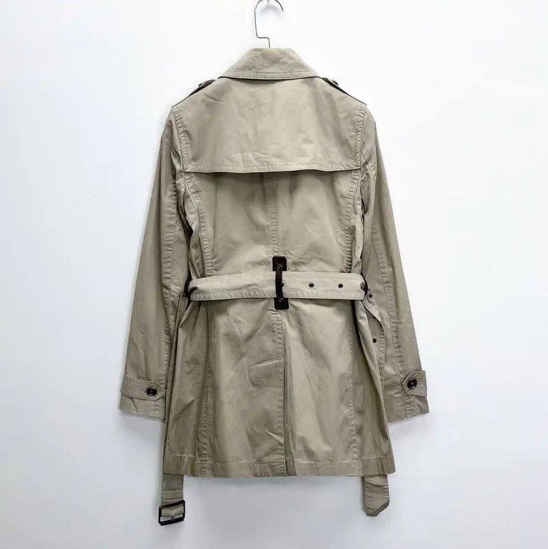 Burberry Burberry Beige Check Mid-Length Trench Coat Size M / US 6-8 / IT 42-44 - 2 Thumbnail